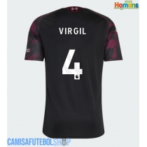 Camisa de time de futebol Liverpool Virgil van Dijk #4 Replicas 3º Equipamento 2026-27 Manga Curta